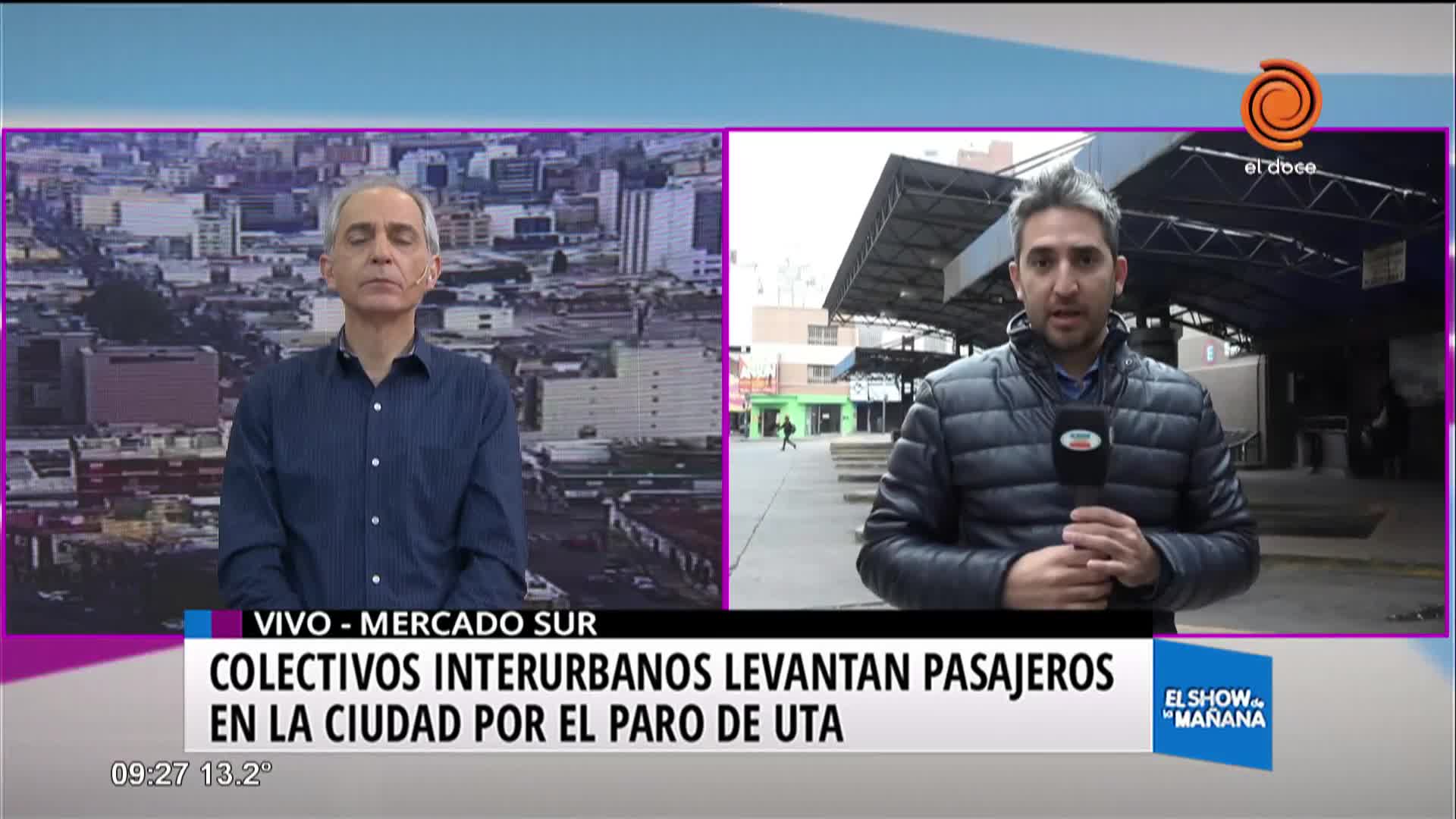 Los interurbanos levantan pasajeros en la ciudad