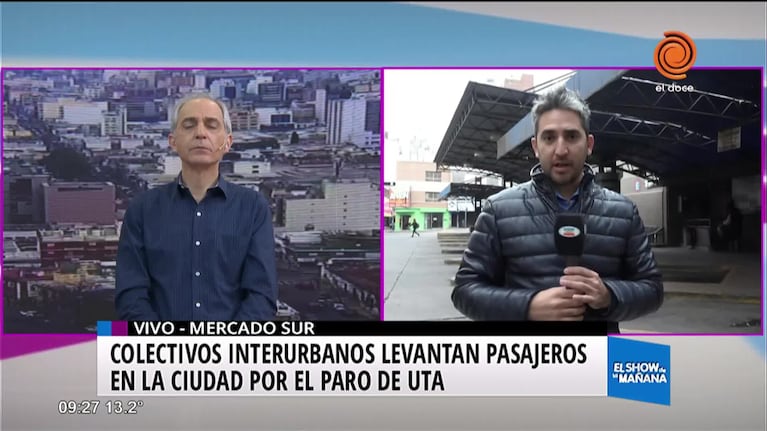 Los interurbanos levantan pasajeros en la ciudad