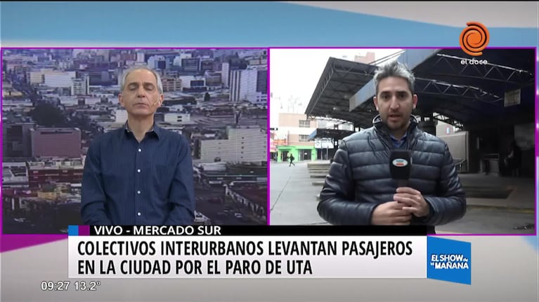 Los interurbanos levantan pasajeros en la ciudad