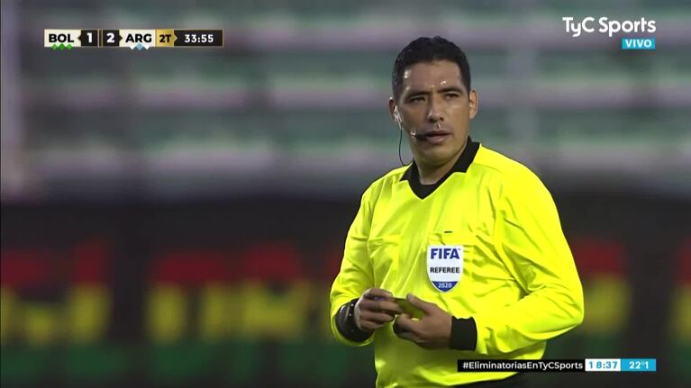 Correa y el 2-1 de Argentina sobre Bolivia