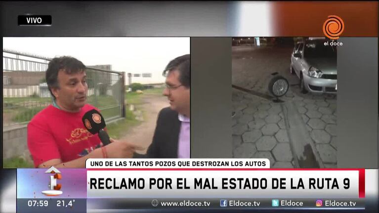 Cráter complica a automovilistas en Av. Circunvalación
