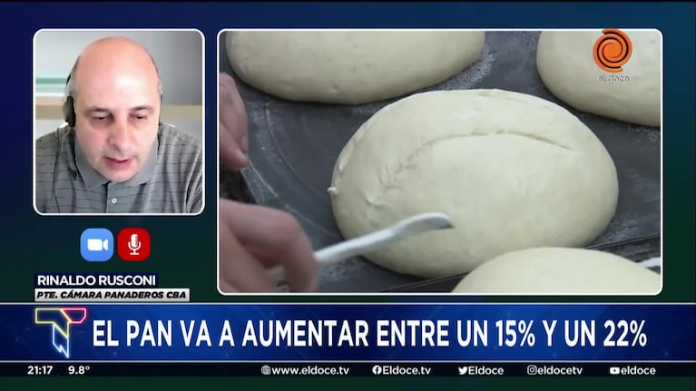Vuelve a aumentar el precio del pan en Córdoba