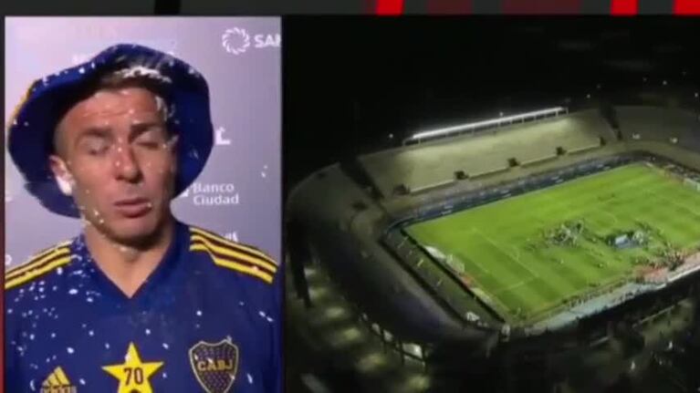 El enojo de Buffarini tras el título de Boca