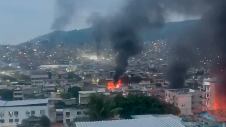 Al menos 64 muertos en un megaoperativo contra narcos en Río de Janeiro: los criminales resistieron con drones