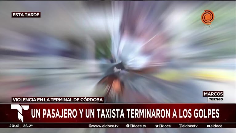 Habló un testigo clave sobre la pelea del taxista y su pasajero