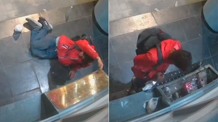 El robo “quirúrgico” del portero eléctrico de un edificio en pleno centro de Córdoba: video