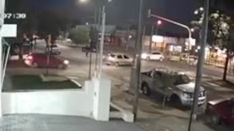 El choque del "Cali" Rodríguez en Córdoba