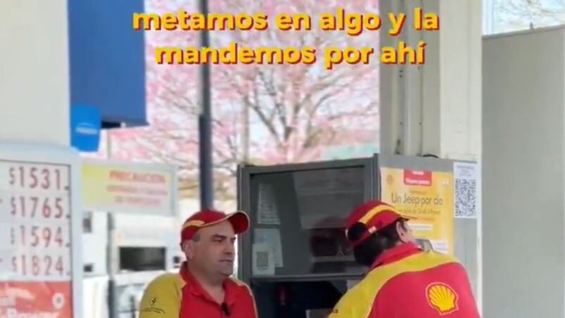 El video de la Shell de Crespo que causó repudio en las redes