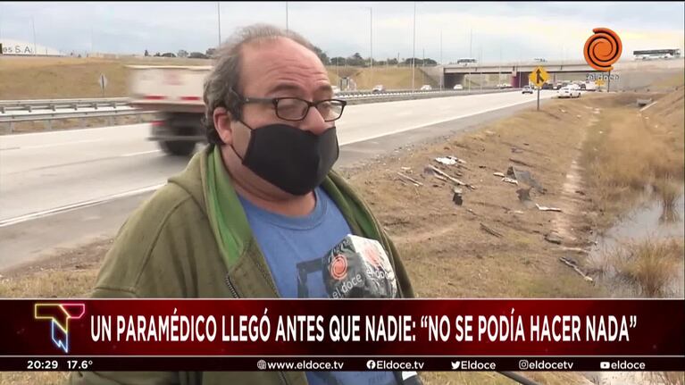 Tragedia en circunvalación: qué hizo el conductor tras el choque