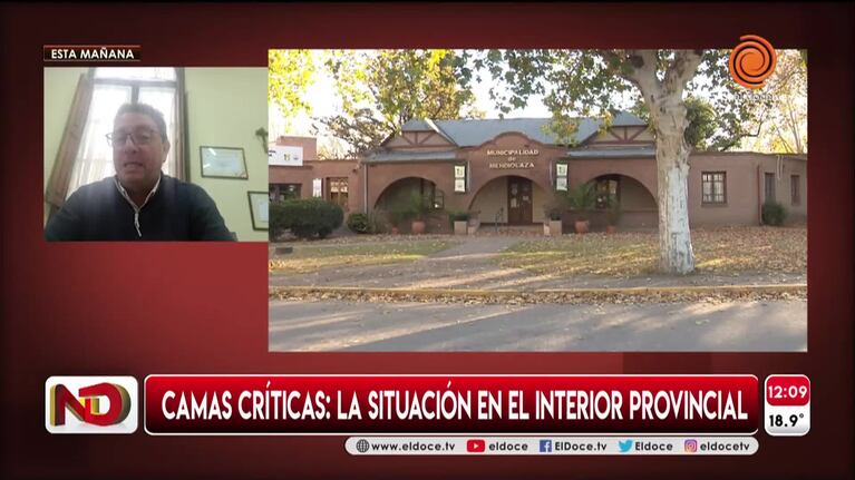 Sube la ocupación de camas: cuál es la situación en el interior de Córdoba