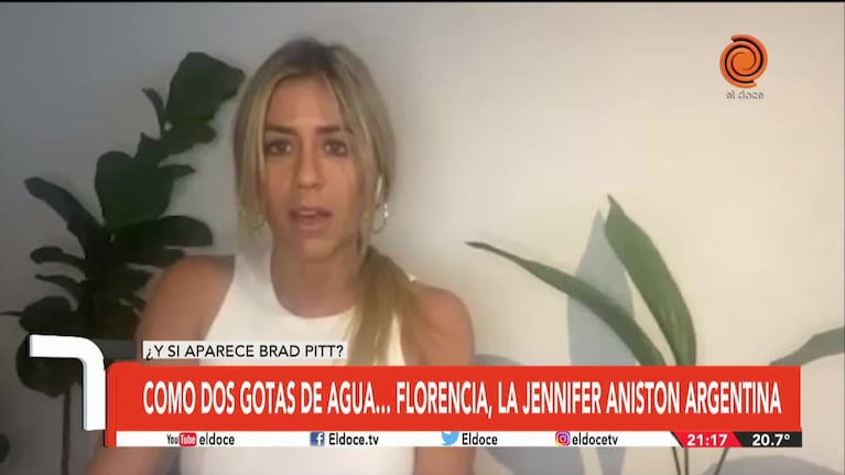 La doble argentina de Jennifer Aniston: “Podemos hacer una selección de parecidos a Brad Pitt”