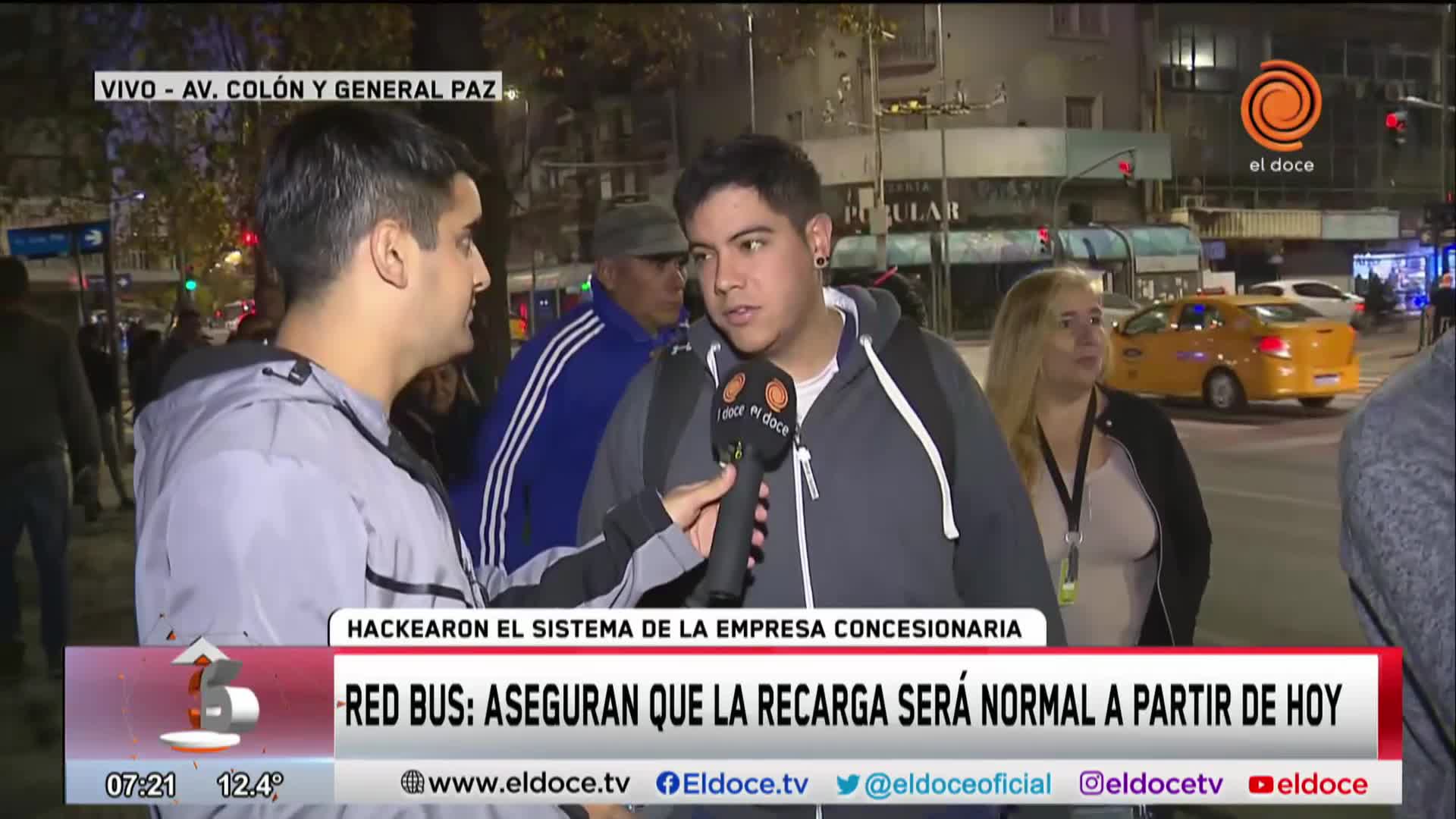 Se restablece la carga de saldo en Red Bus