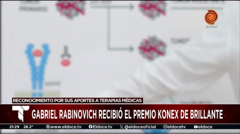 La emoción del científico Gabriel Rabinovich en su regreso a Córdoba