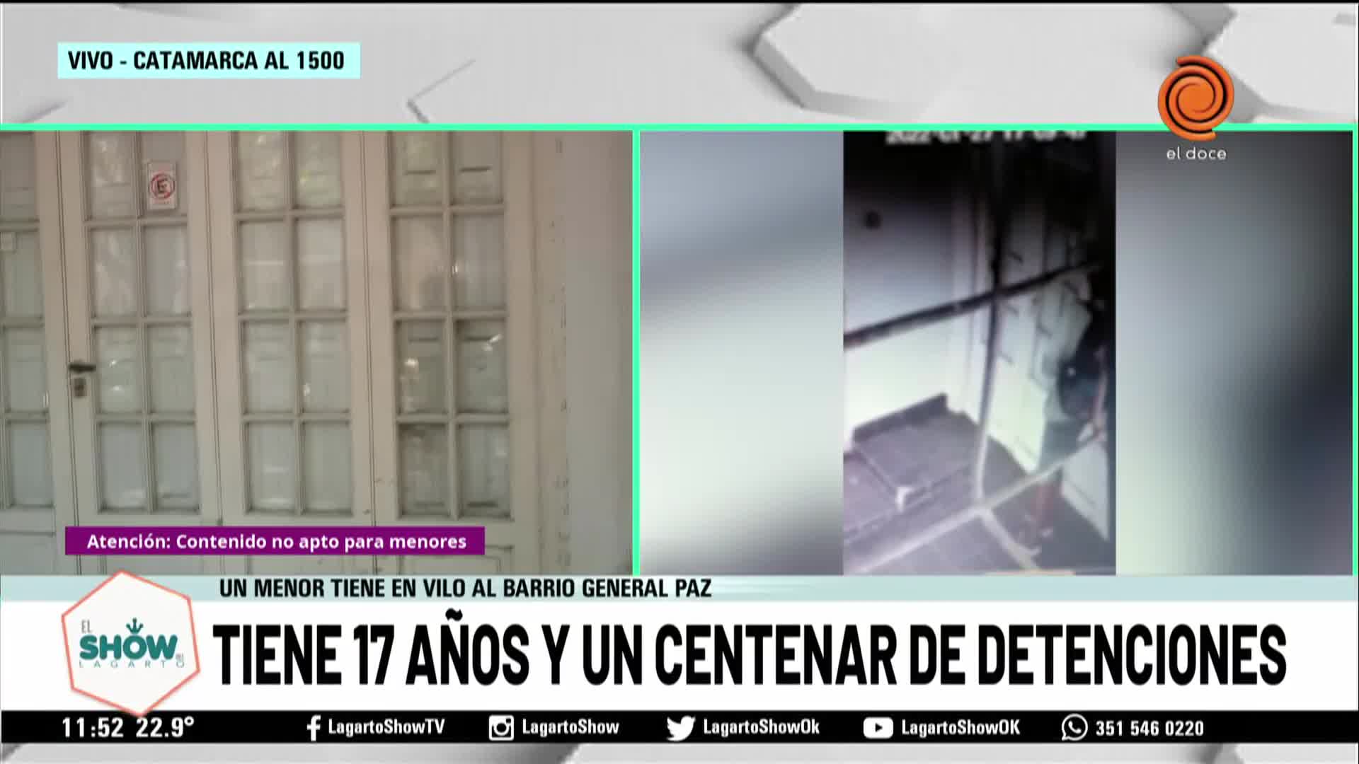 Córdoba: un ladrón intentó entrar a una casa