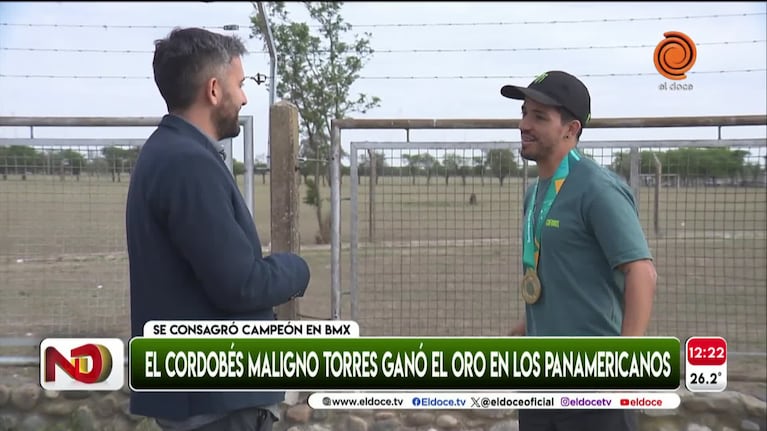 El cordobés Maligno Torres ganó el oro en los Panamericanos: su experiencia