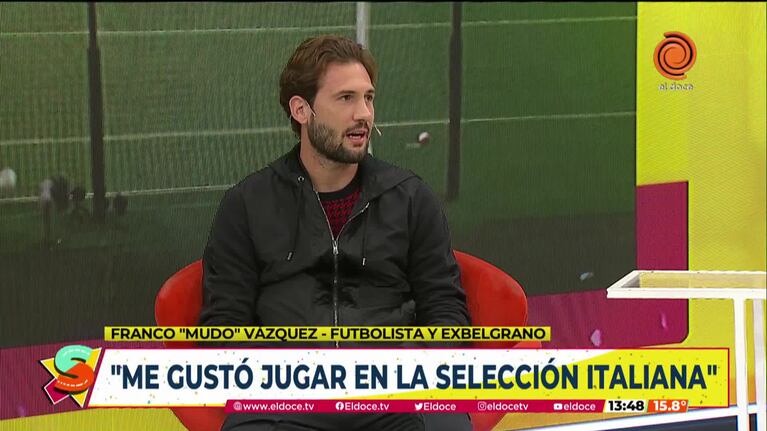 Franco Vázquez habló de todo con Seguimos