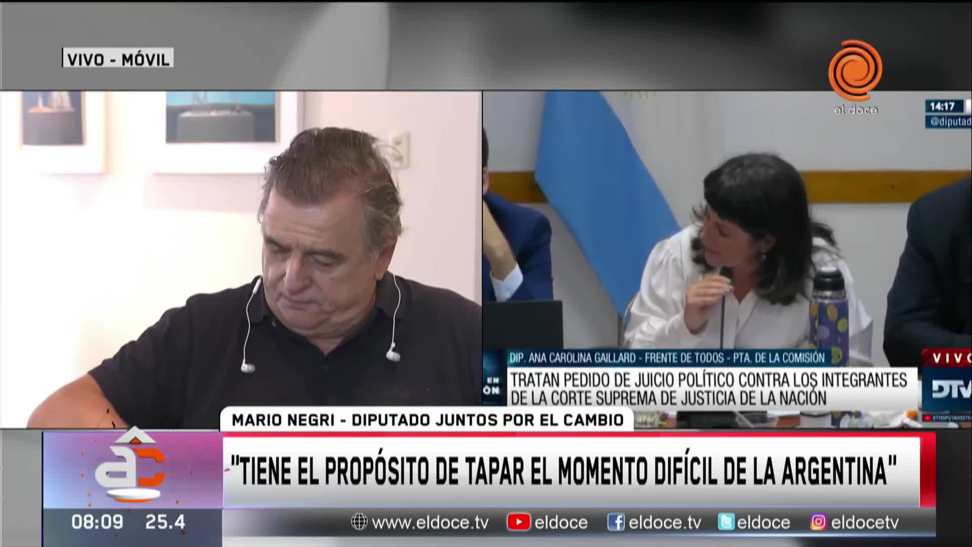 Negri apuró a Schiaretti para que defina la fecha de elecciones