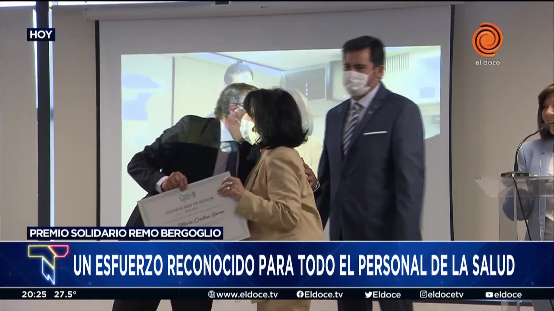 Homenajearon al personal médico de Córdoba