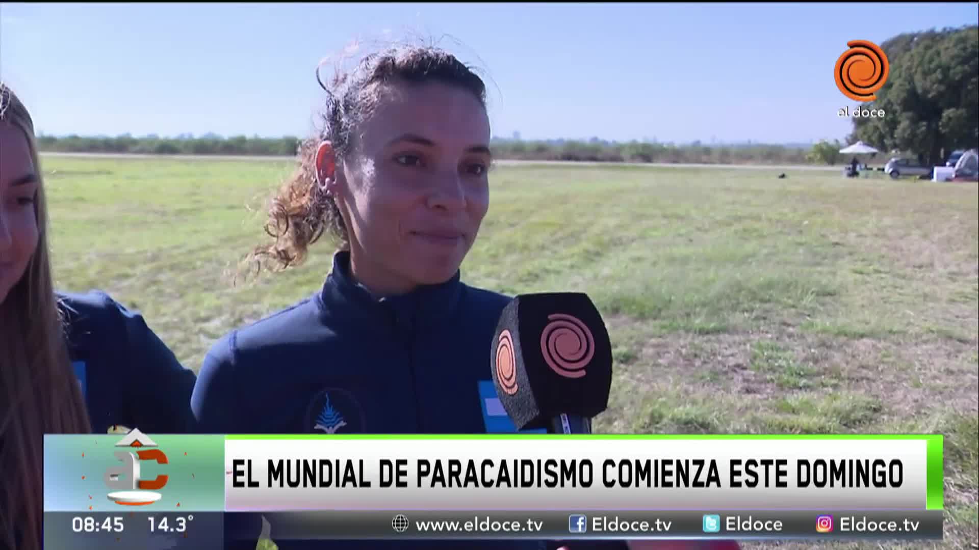 Mundial de paracaidismo en Córdoba: la previa en El Doce