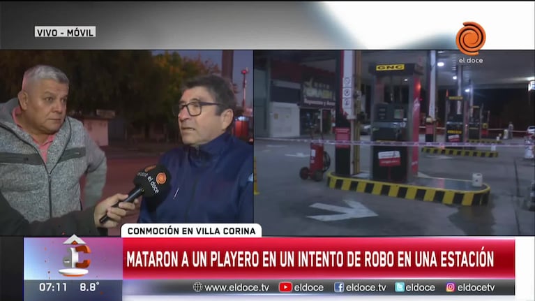 Motochoros asesinaron a un playero para robarle en Córdoba