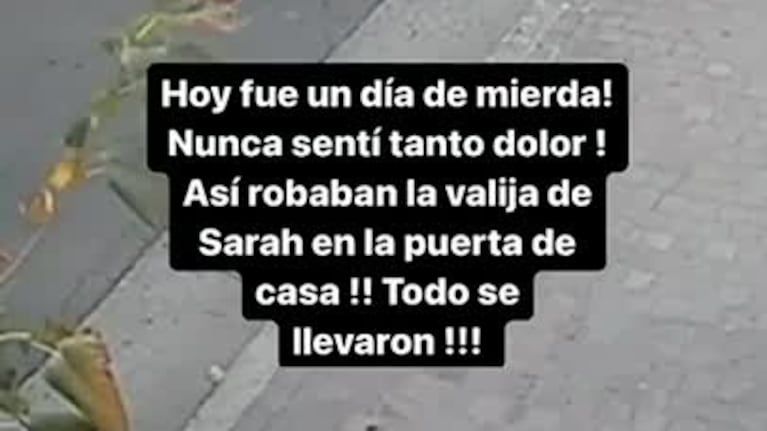 Así le robaron la valija a Fernando Burlando