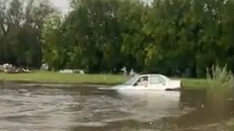 Inundaciones la zona sur de la ciudad de Córdoba: barrio Matienzo