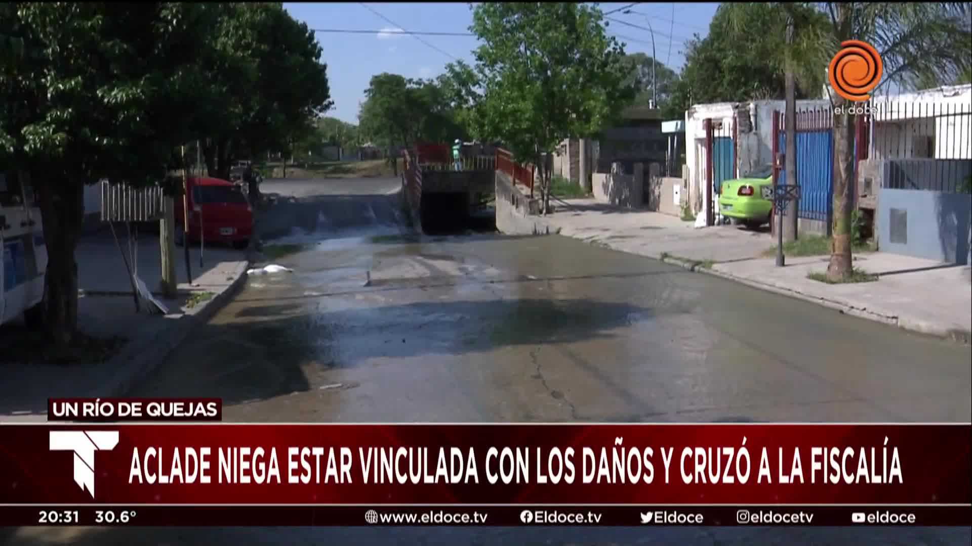 Desborde cloacal: la empresa negó estar vinculada con la rotura del caño