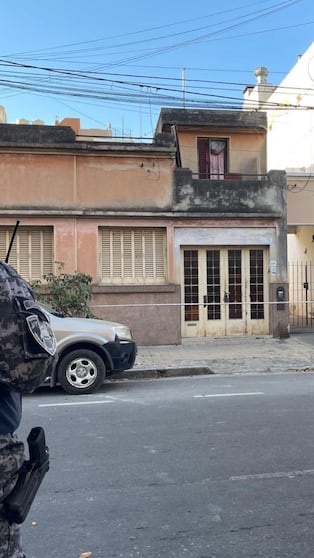 El allanamiento en la casa de Barrelier en Cofico