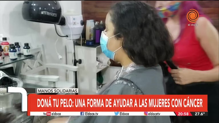 Doná tu pelo: la movida solidaria para ayudar a las mujeres con cáncer