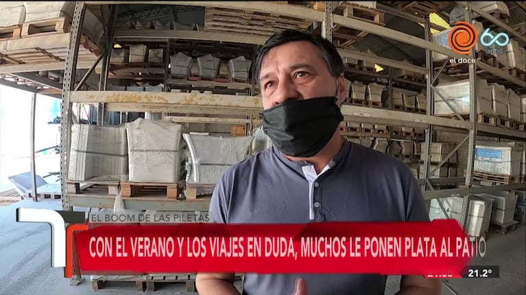 Boom en plena pandemia: crecieron las ventas de piletas en Córdoba