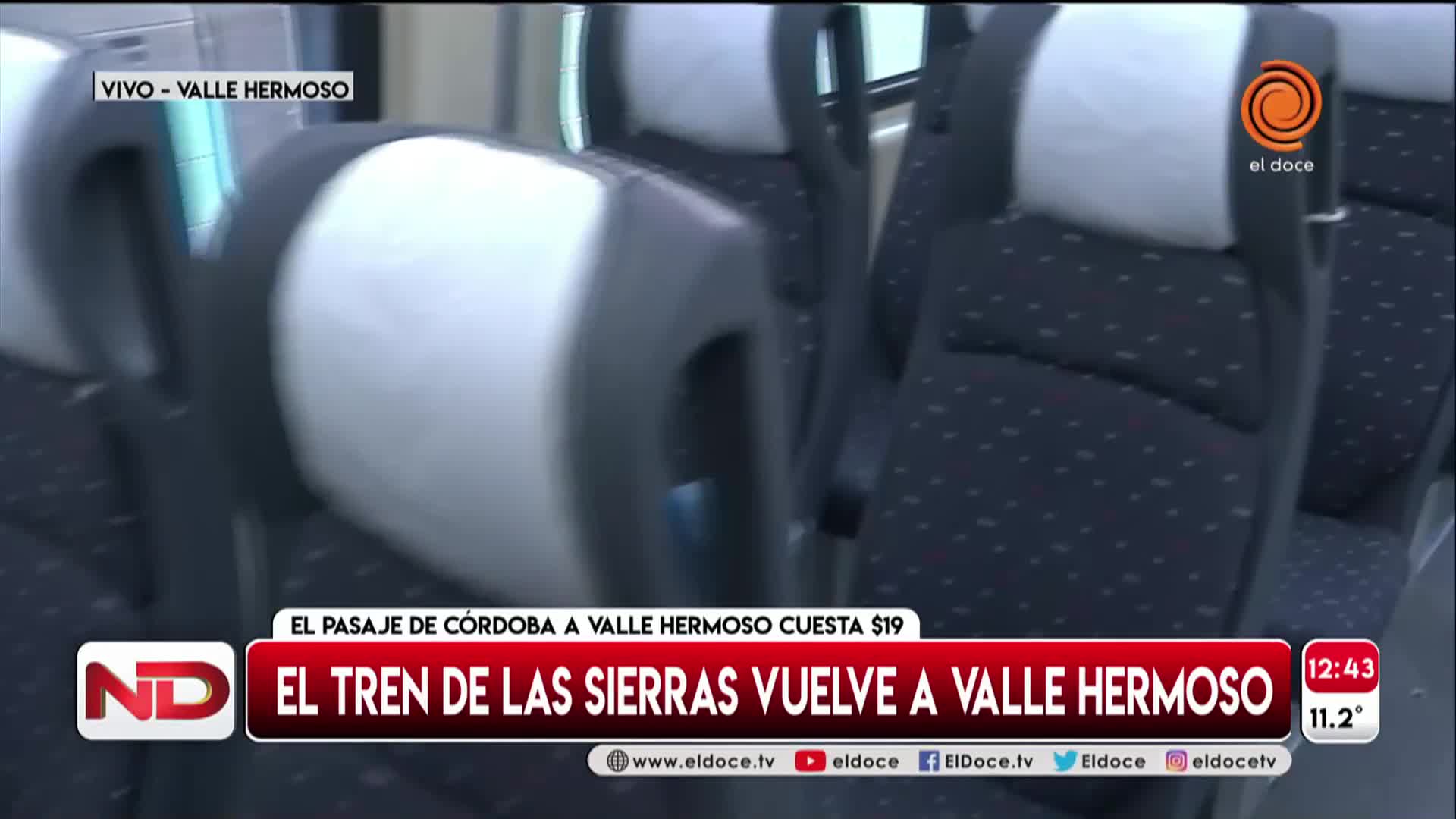 El Tren de las Sierras ya llega hasta Valle Hermoso