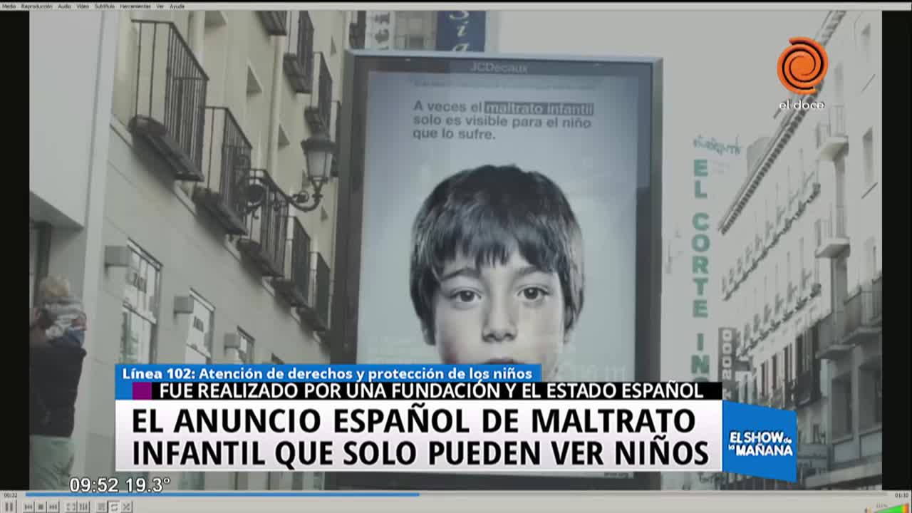 El anuncio de maltrato infantil que solo pueden ver los niños