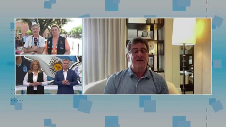 Mario Albero Kempes mano a mano con Telenoche
