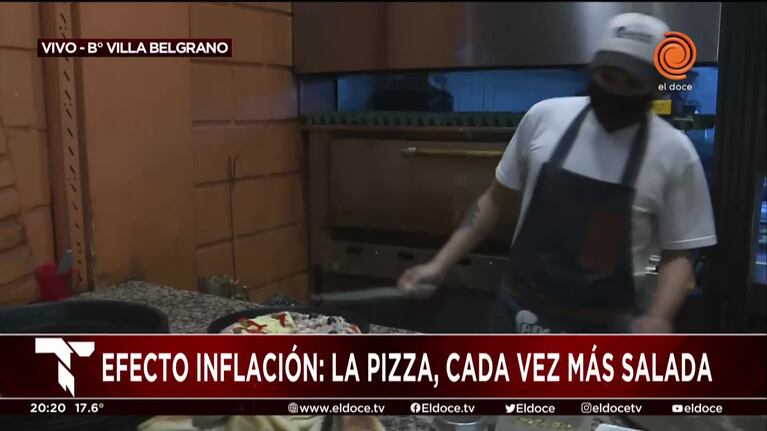 La pizza, cada vez más cara: "Lo que hoy gasta una persona, en 2017 comían siete"