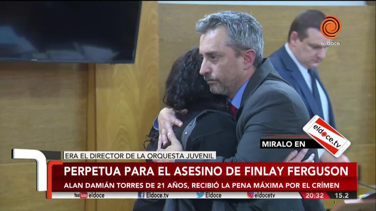 Prisión perpetua para el asesino de Finlay Ferguson