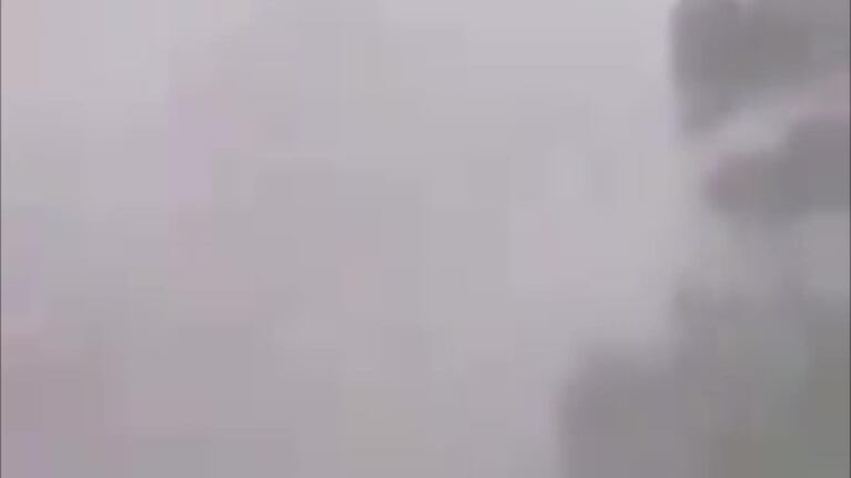 Feroz tornado en Grecia