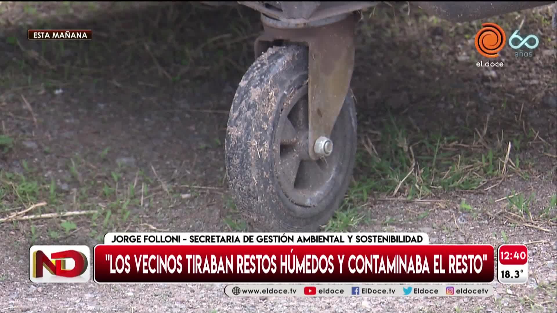 La Municipalidad retiró los contenedores para secos