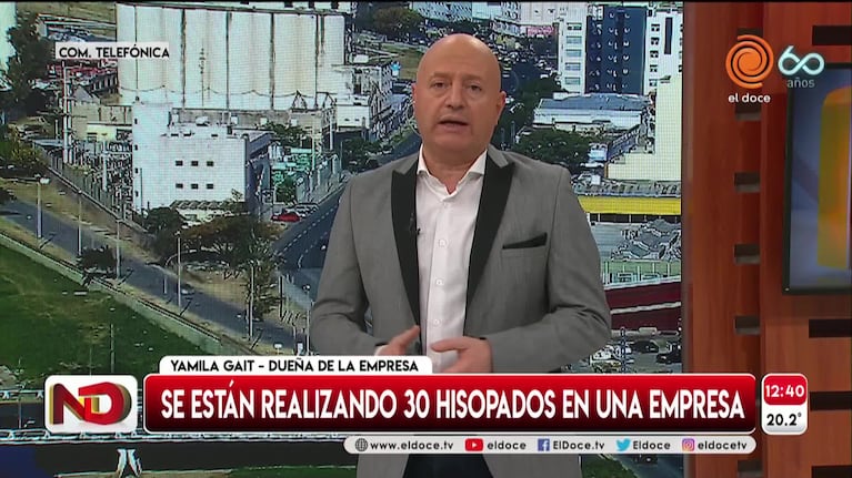 30 hisopados en una fábrica por un camionero con Covid-19