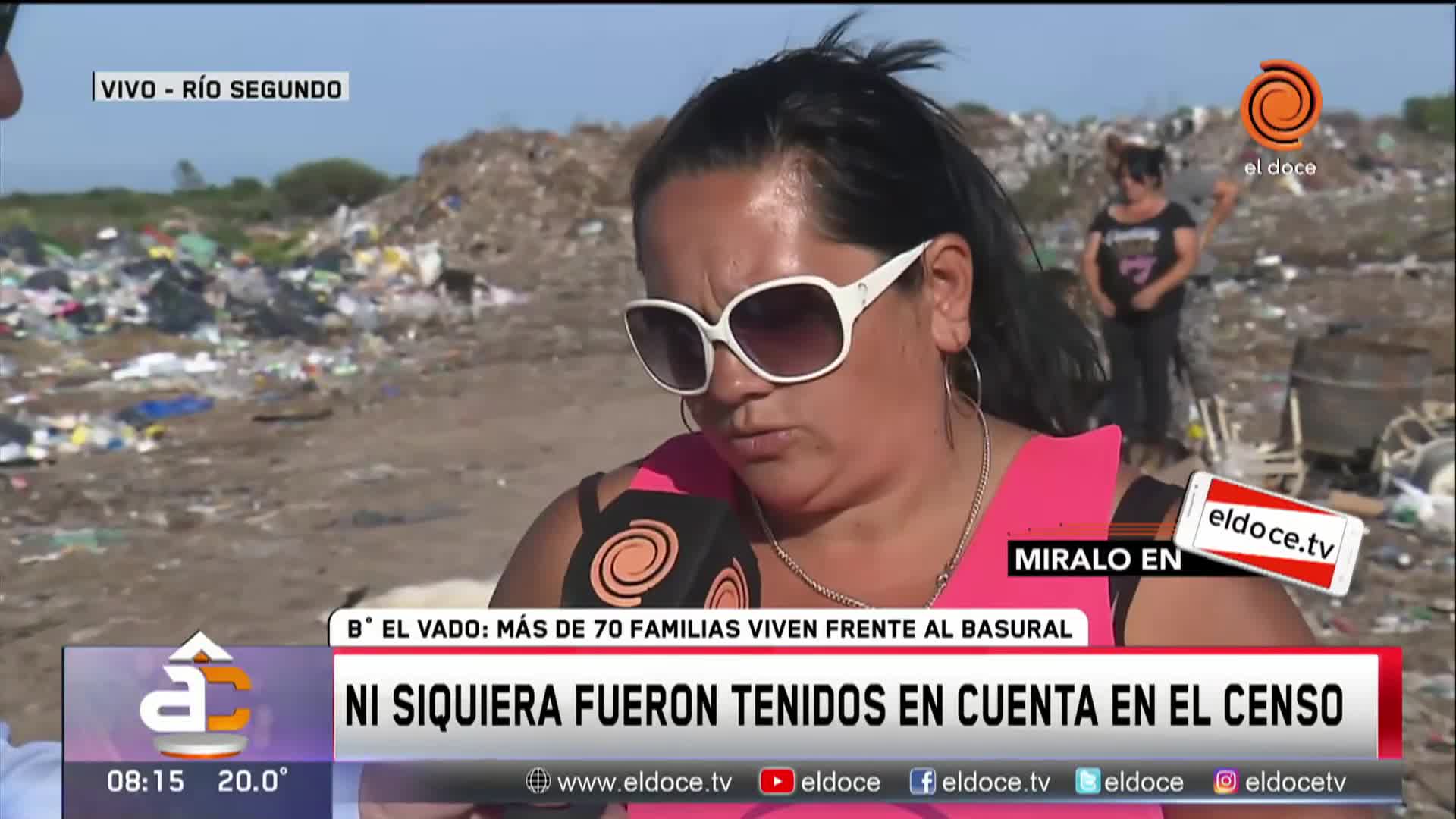 El drama en barrio El Vado por el basural