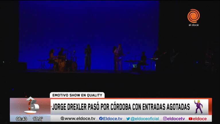 Jorge Drexler agotó entradas y deslumbró en Córdoba