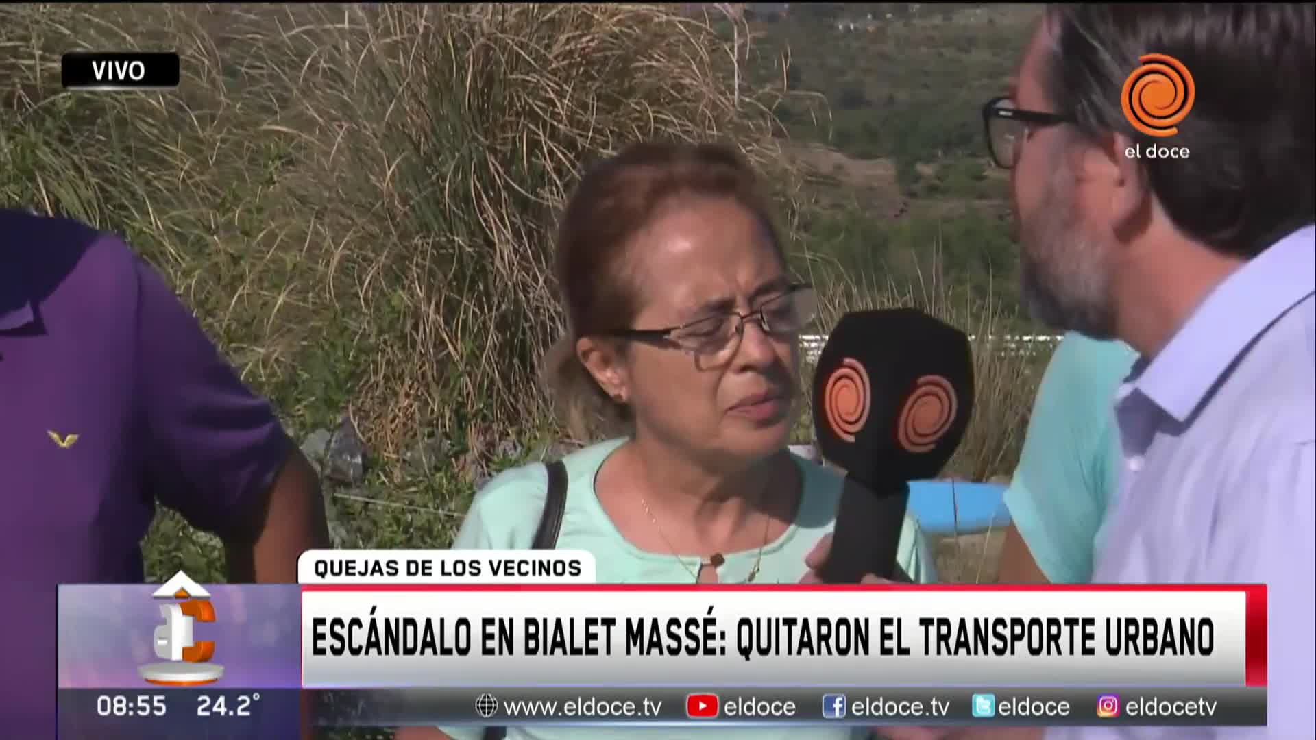 Bialet Masse sin transporte urbano: la queja de vecinos