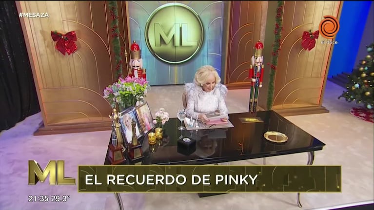 El adiós de Mirtha Legrand a Pinky