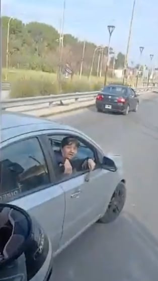 El ataque a un colectivero en plena autopista