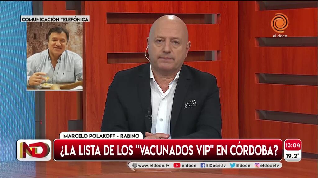 Supuestos vacunados VIP en Córdoba: Polakoff se defendió