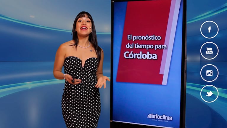 Viernes lluvioso y fresco: el pronóstico para terminar la semana en Córdoba