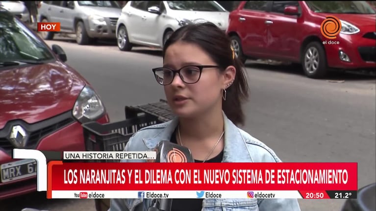 Estacionamiento medido: los naranjitas y el dilema de siempre