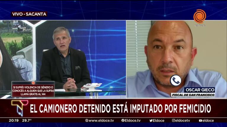 Los datos que reveló el fiscal sobre el femicidio de Valeria Oviedo