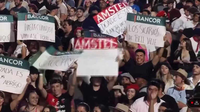 Los agradecimientos a Villarruel en Jesús María
