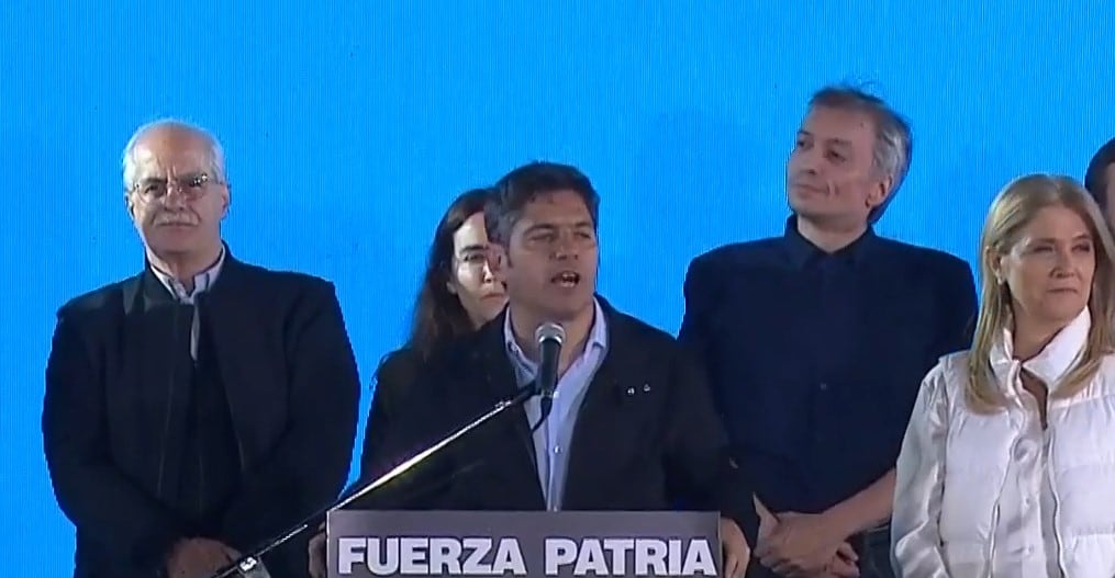 Axel Kicillof reconoció la derrota 