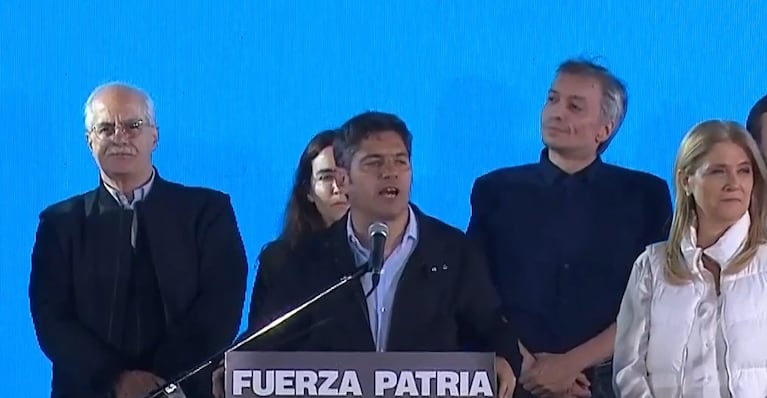 Kicillof reconoció la derrota y envió un mensaje para Cristina Kirchner: “Está injustamente detenida”